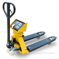 Pallet jack with scale